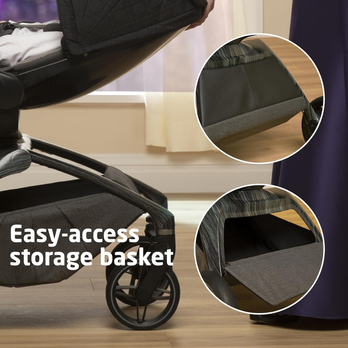 Maxi-Cosi Tana 360° Rotating Modular Stroller - Onyx Heritage