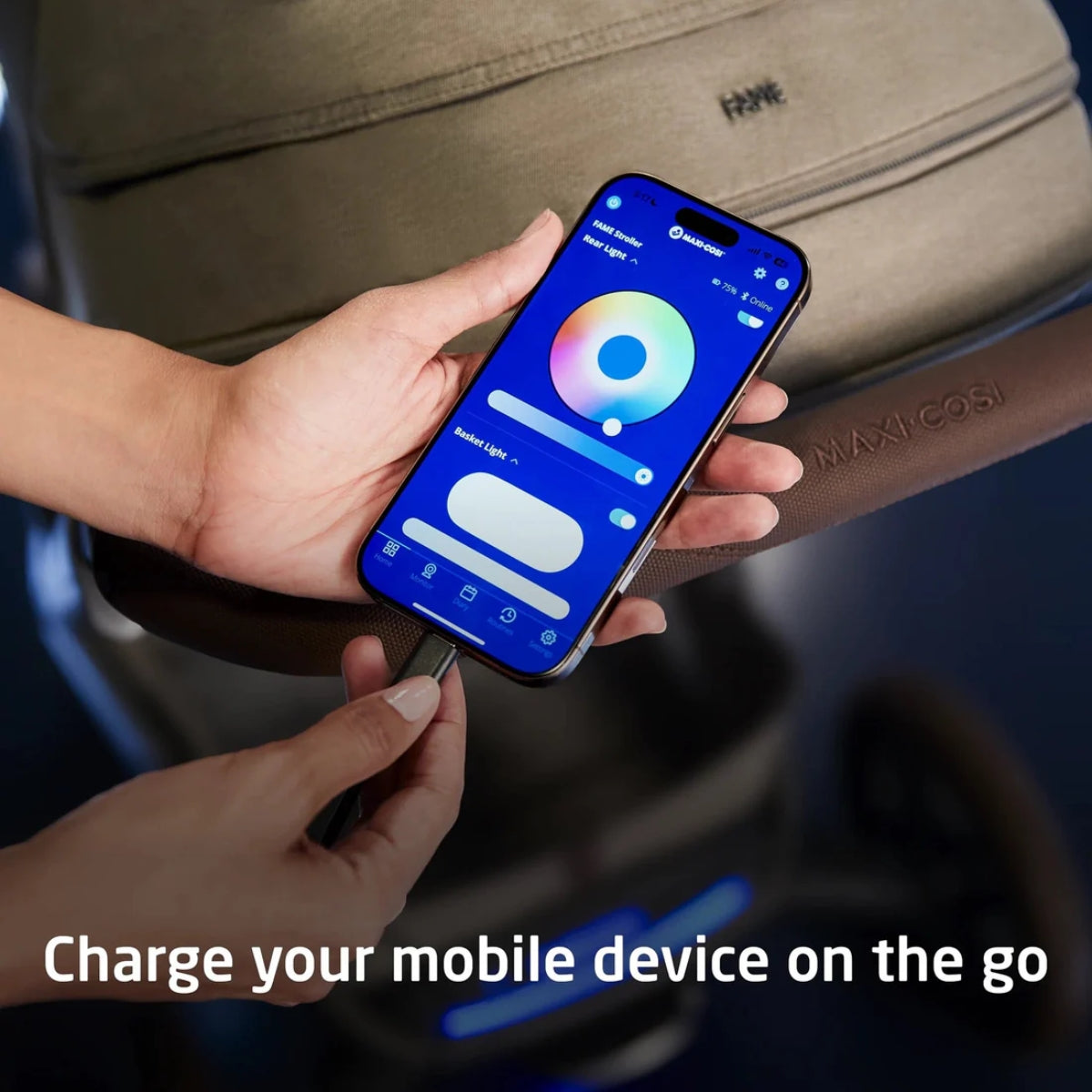 Carrinho Modular Maxi Cosi Fame™ - Twillic Preto