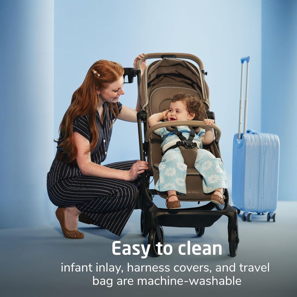Maxi Cosi Oxford Cabin Lightweight Travel Stroller - Sea Shadow