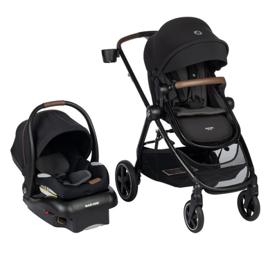 Maxi Cosi Zelia™² Luxe 5-in-1 Modular Travel System - New Hope Black - Luna Baby Store Miami