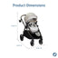 Maxi Cosi Zelia Pro 5-in-1 Modular Travel System - Classic Oat