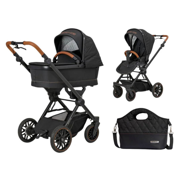 Carrinho De Bebê Travel System Mercedes-Benz AMG GT² Siena Braun