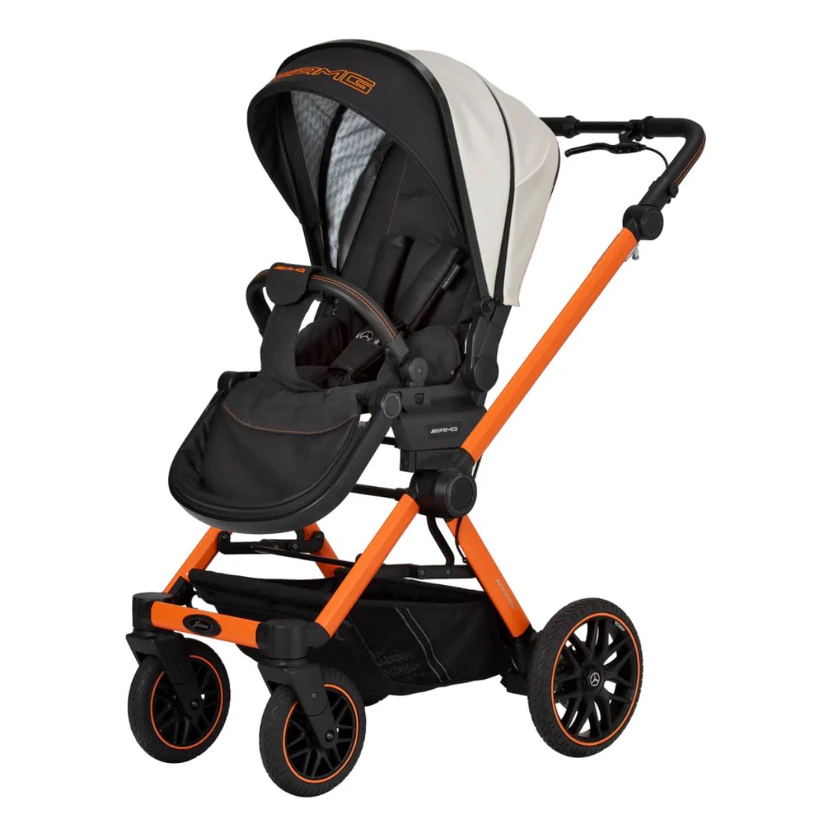 Carrinho De Bebê Travel System Mercedes-Benz AMG GT² Magmabeam