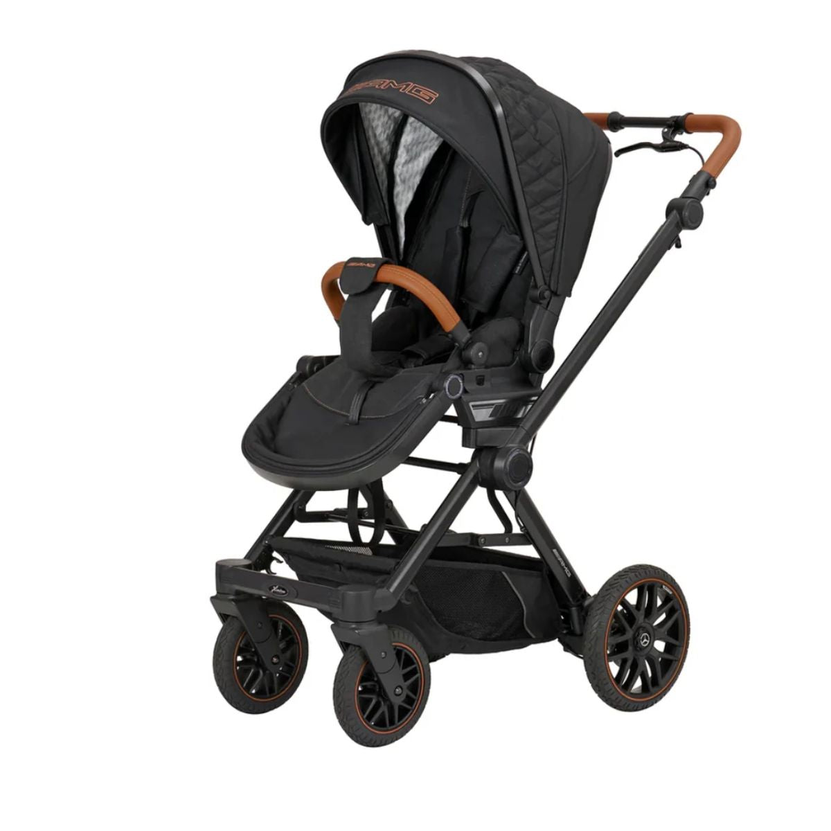 Carrinho De Bebê Travel System Mercedes-Benz AMG GT² Siena Braun