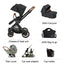Carrinho De Bebê Travel System Mercedes-Benz AMG GT² Siena Braun on Luna Baby Store Miami