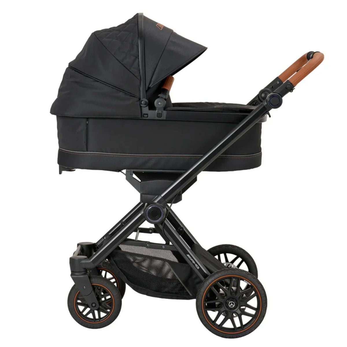 Carrinho De Bebê Travel System Mercedes-Benz AMG GT² Siena Braun