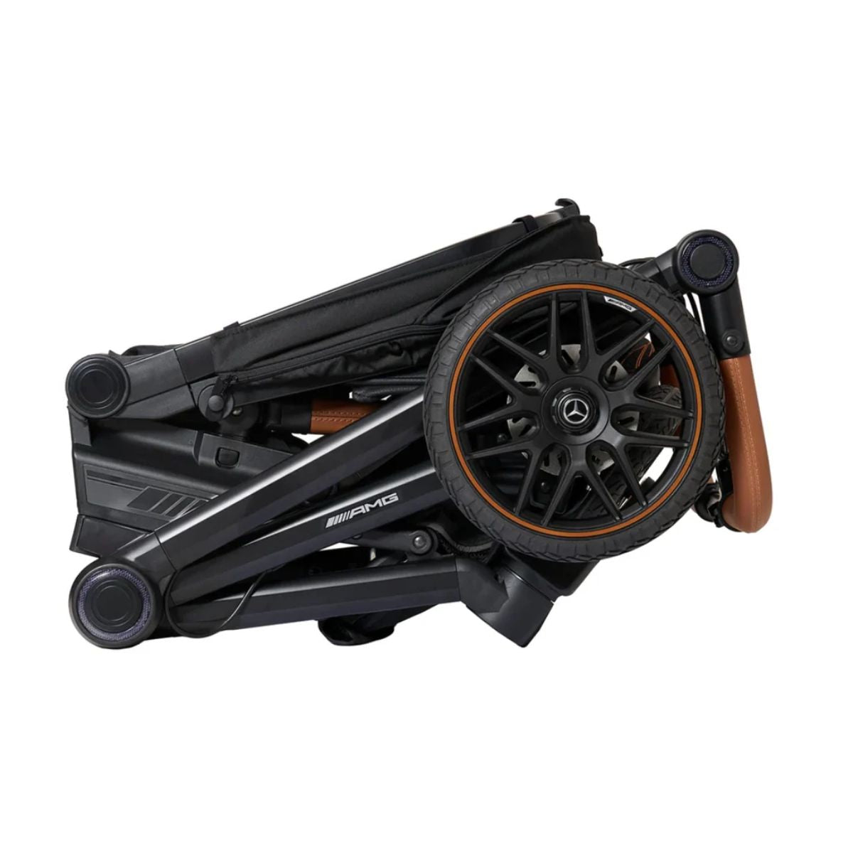 Carrinho De Bebê Travel System Mercedes-Benz AMG GT² Siena Braun on Luna Baby Store Miami