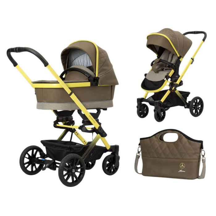 Carrinho De Bebê Travel Sistem Mercedes-Benz Avantgarde GTX Yellow

