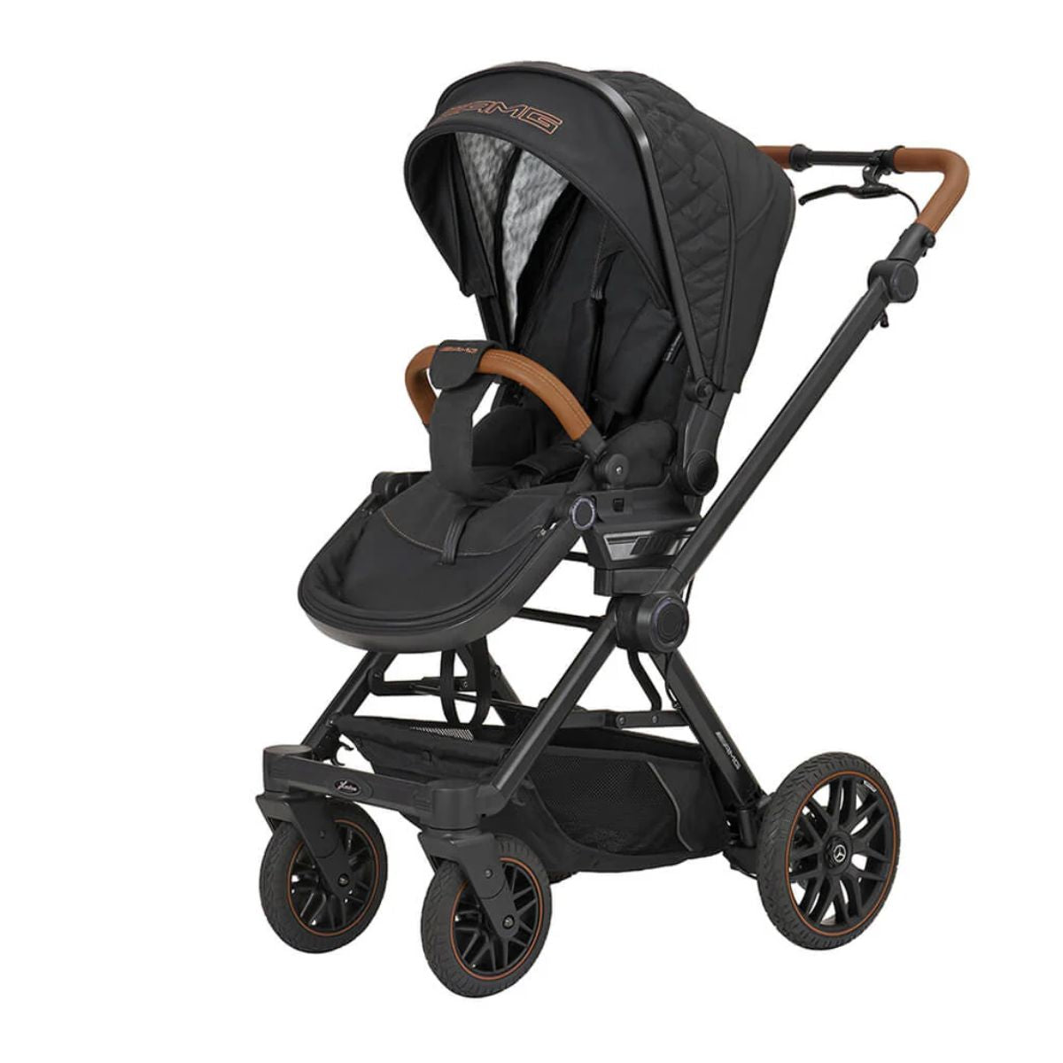 Carrinho De Bebê Mercedes-Benz AMG GT² Siena Braun on Luna Baby Store Miami