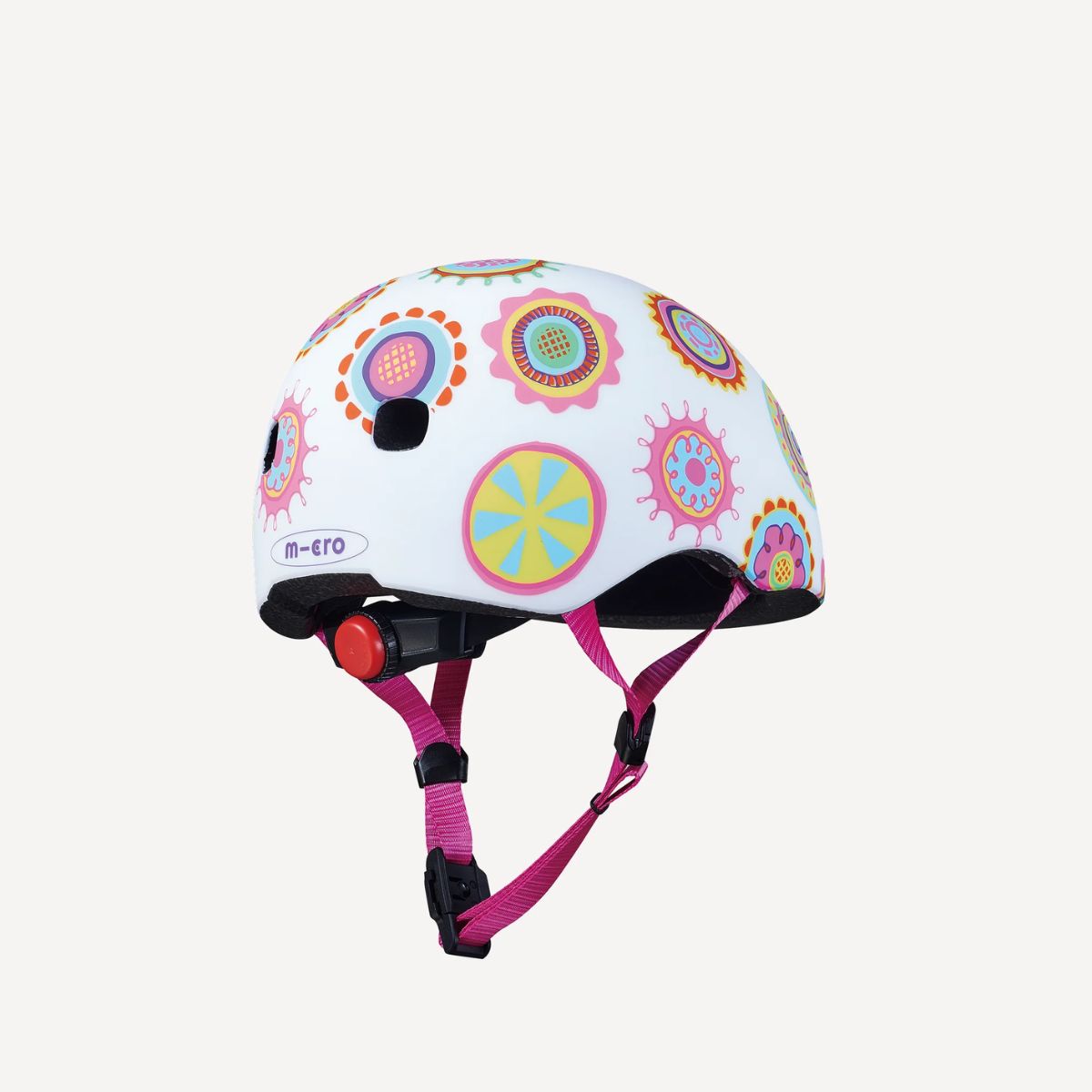 Capacete Infantil Micro Kickboard Pattern Helmet Doodle Dot PP

