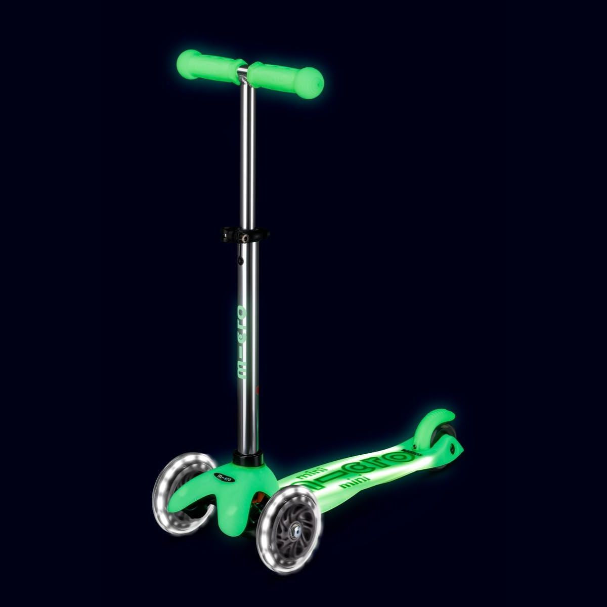 Patinete Infantil Micro Mini Glow Plus LED Icy Lime

