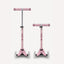 Patinete Infantil Micro Kickboard Mini Rock & Go LED 6 em 1 com Balanço Dusty Rose on Luna Baby Store Miami