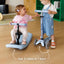 Patinete Infantil Micro Kickboard Mini Rock & Go LED 6 em 1 com Balanço Dusty Rose on Luna Baby Store Miami