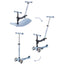 Patinete Infantil Micro Kickboard Mini Rock & Go LED 6 em 1 com Balanço Ocean Slate on Luna Baby Store Miami