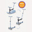 Patinete Infantil Micro Kickboard Mini Rock & Go LED 6 em 1 com Balanço Ocean Slate on Luna Baby Store Miami
