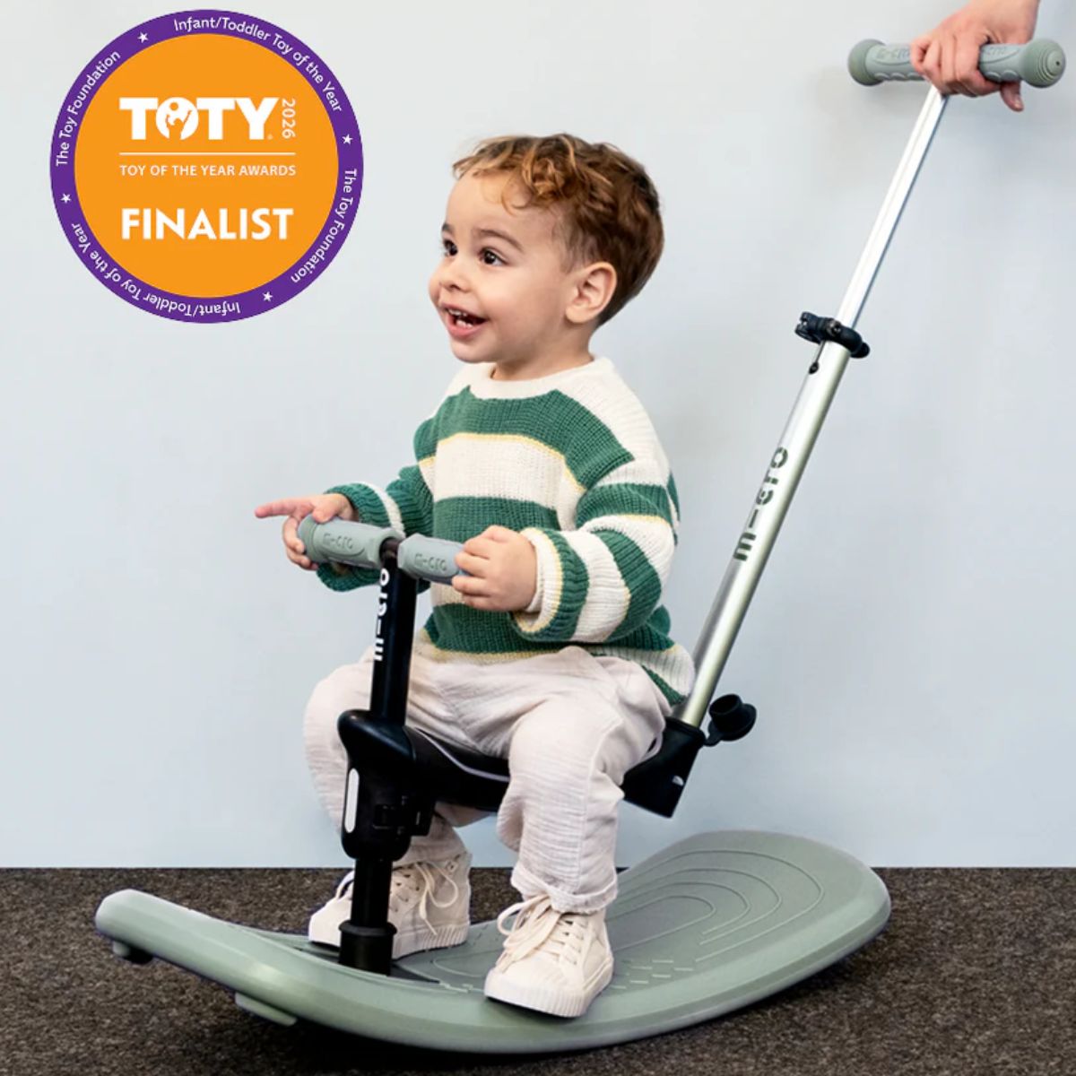 Patinete Infantil Micro Kickboard Mini Rock & Go LED 6 em 1 com Balanço Ocean Slate on Luna Baby Store Miami