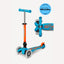 Patinete Infantil Micro Mini Foldable LED Neon Sunset Orange/Aqua on Luna Baby Store Miami