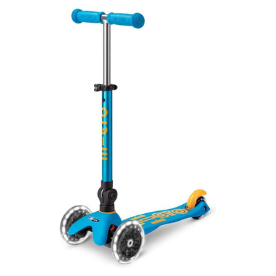 Patinete Infantil Micro Mini Foldable LED Ocean Blue

