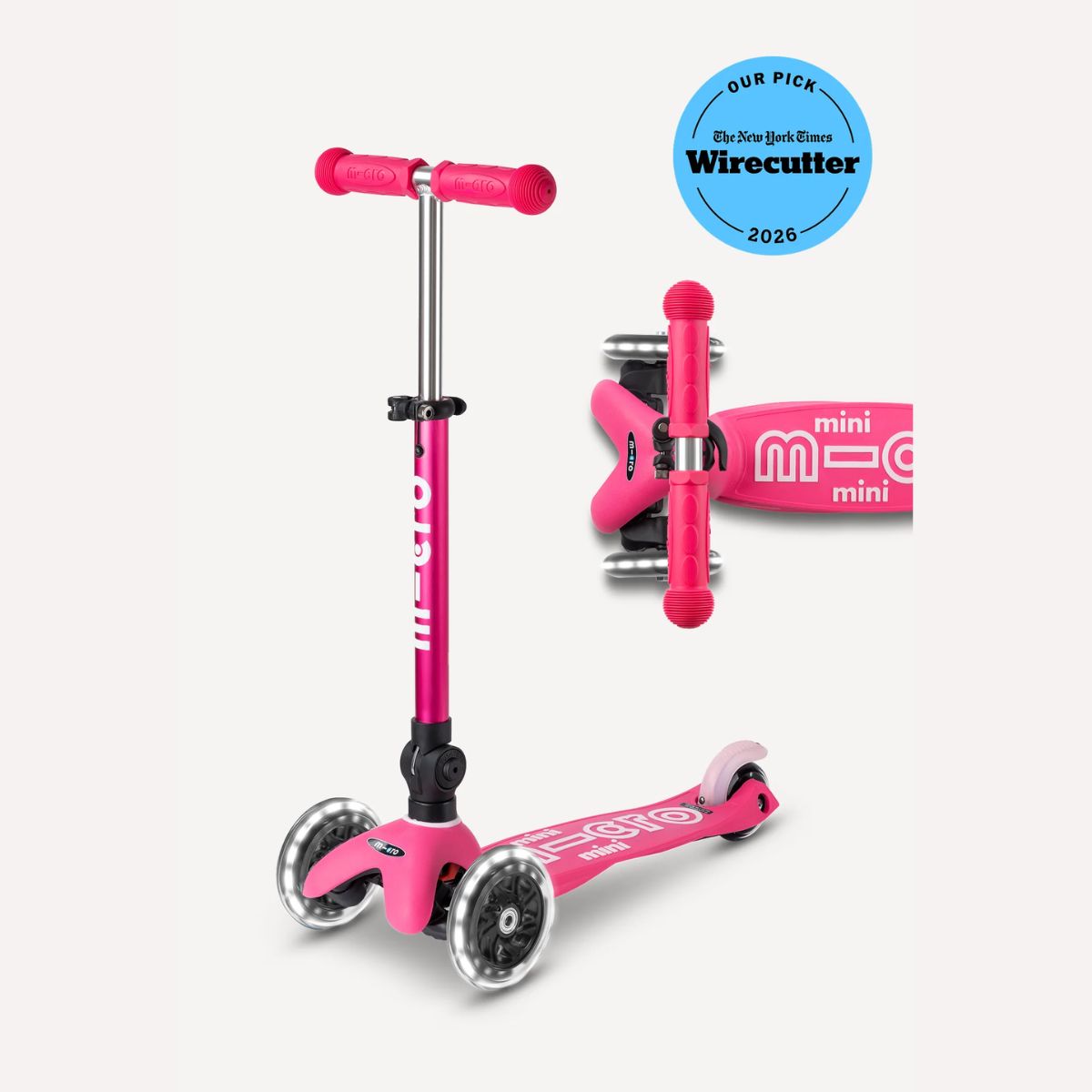 Patinete Infantil Micro Mini Foldable LED Pink

 on Luna Baby Store Miami