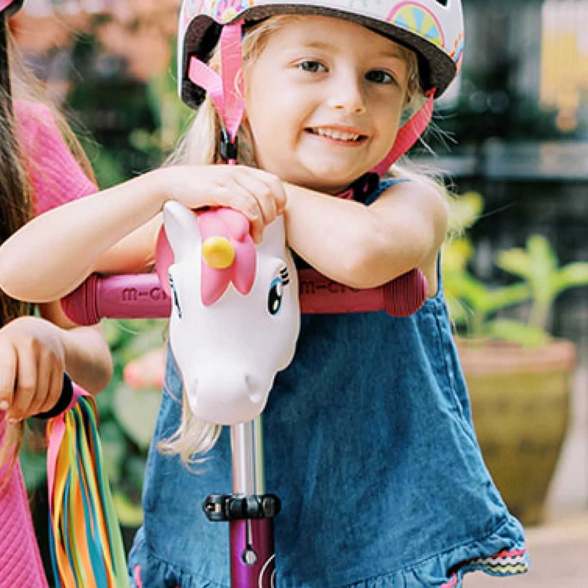 Acessório Para Patinete Infantil Micro Kickboard Scootaheadz Unicorn Pretty Pearl

