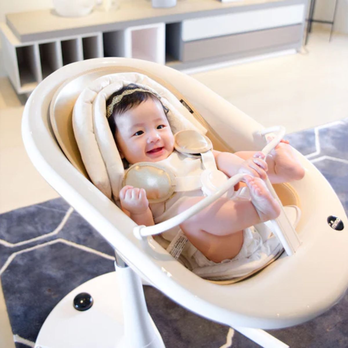 Mima Lua Branco Moldura Preto on Luna Baby Store Miami
