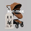 Mima Xari Max Seat Pad - Sandy Beige