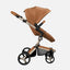 Mima Mima Xari Max Stroller - Champagne/Camel/Black - Luna Baby Store Miami