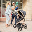 Carrinho de Bebê Mima Xari Max Edição Especial Preto e Dourado on Luna Baby Store Miami