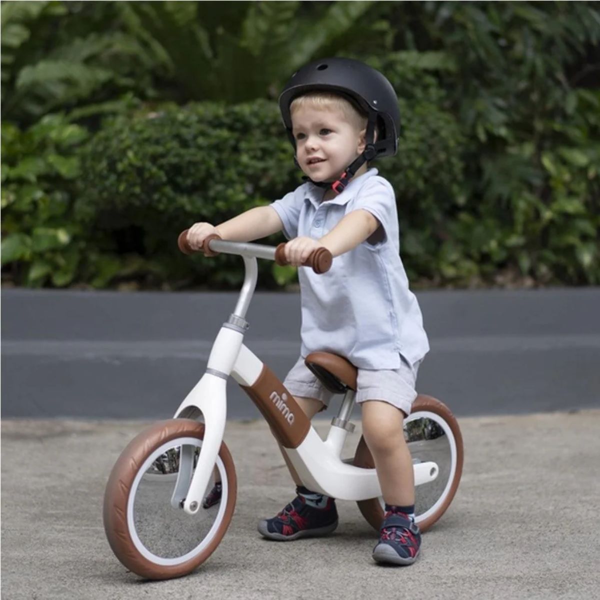Bike (Bicicleta) Infantil Mima Zoom Balance Branca on Luna Baby Store Miami