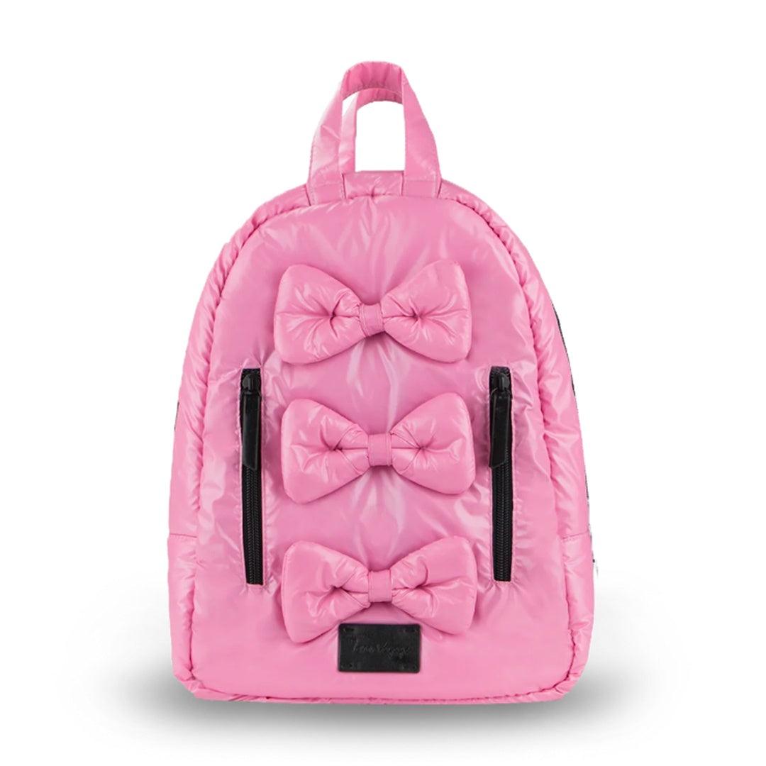 Mochila Infantil Mini Impermeável 7AM Laços Blush - 07:00 Babytunes