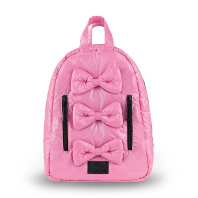 Mochila Infantil Mini Impermeável 7AM Laços Blush - 07:00 Babytunes