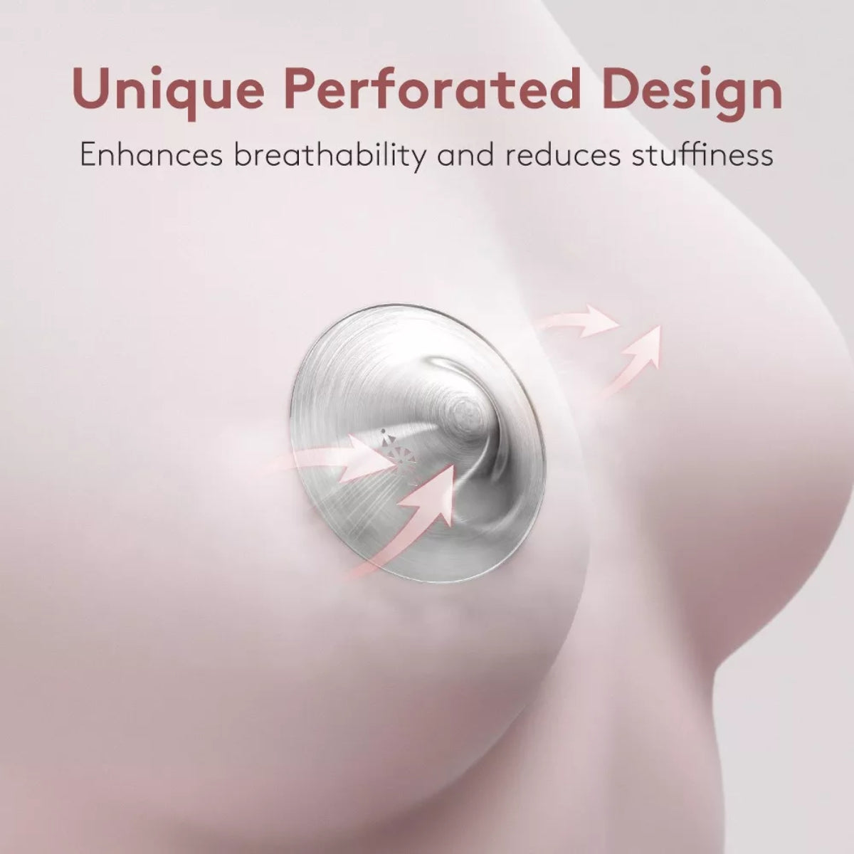 Momcozy 999 Silver Nipple Shields - Regular Nursing Cups