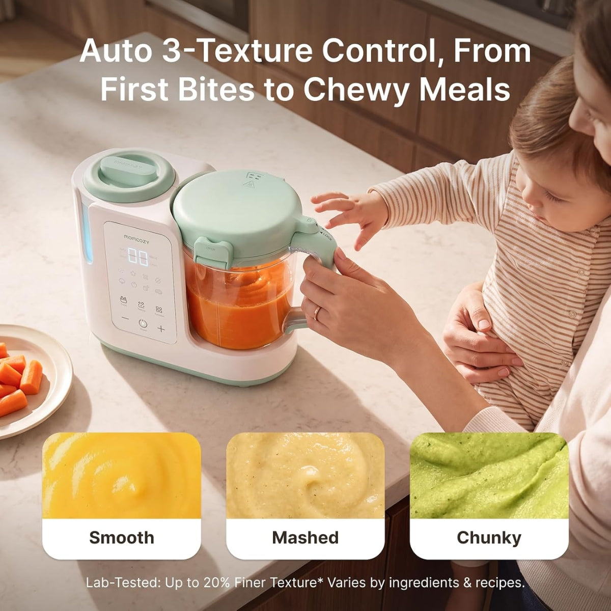 Momcozy AutoMeal Baby Food Maker on Luna Baby Store Miami