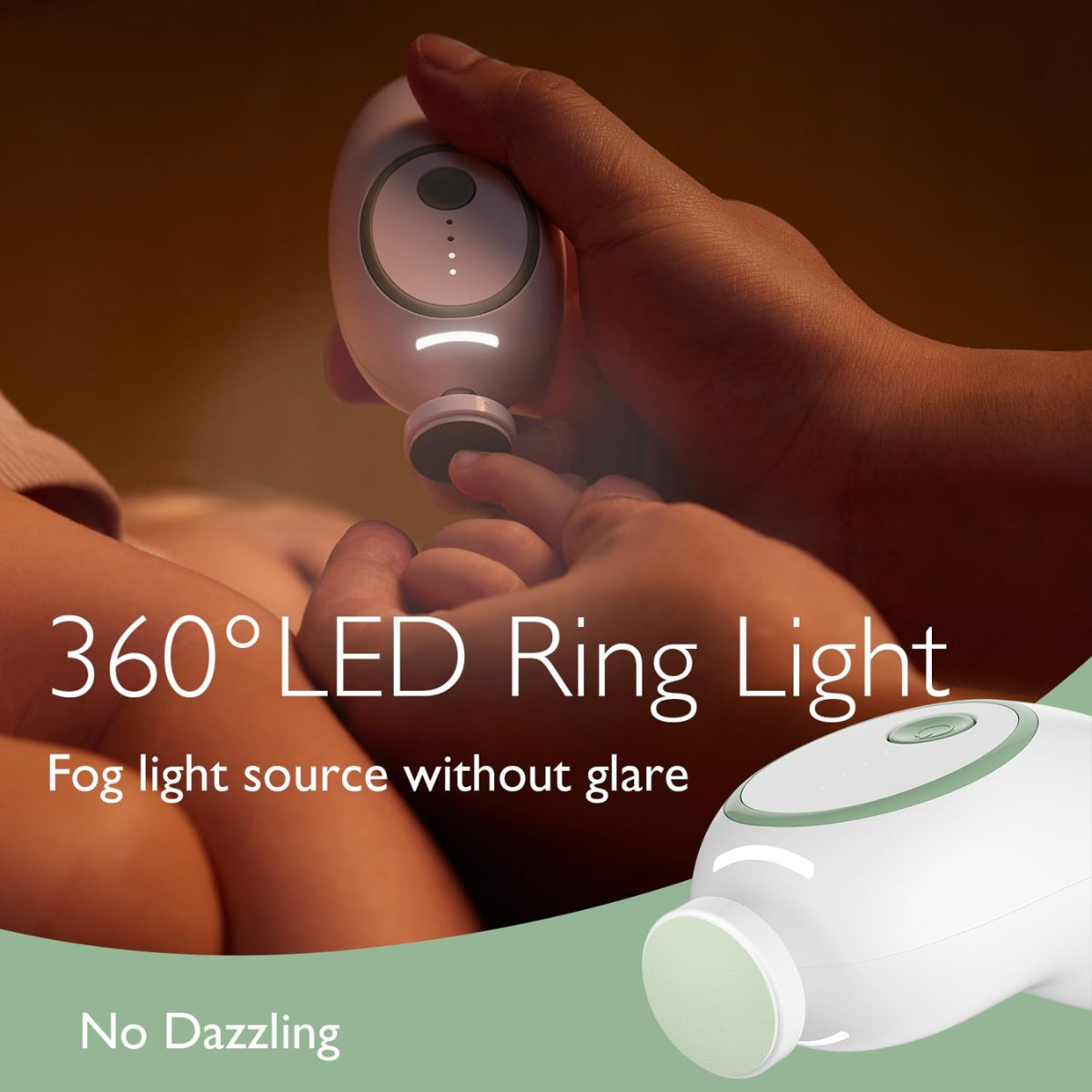 Momcozy Electric Baby Nail File - Low Noise
