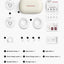 Bomba Extratora Dupla de Leite Elétrica Portátil M5 Momcozy Hands Free Grey on Luna Baby Store Miami