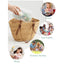 Kit de Escova Para Mamadeira Momcozy Push-Press Design Green