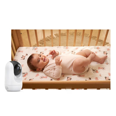 Babá Eletrônica Inteligente Momcozy BM04 Wi-Fi com 1 Câmera