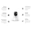 Babá Eletrônica Inteligente Momcozy BM04 Wi-Fi com 1 Câmera on Luna Baby Store Miami