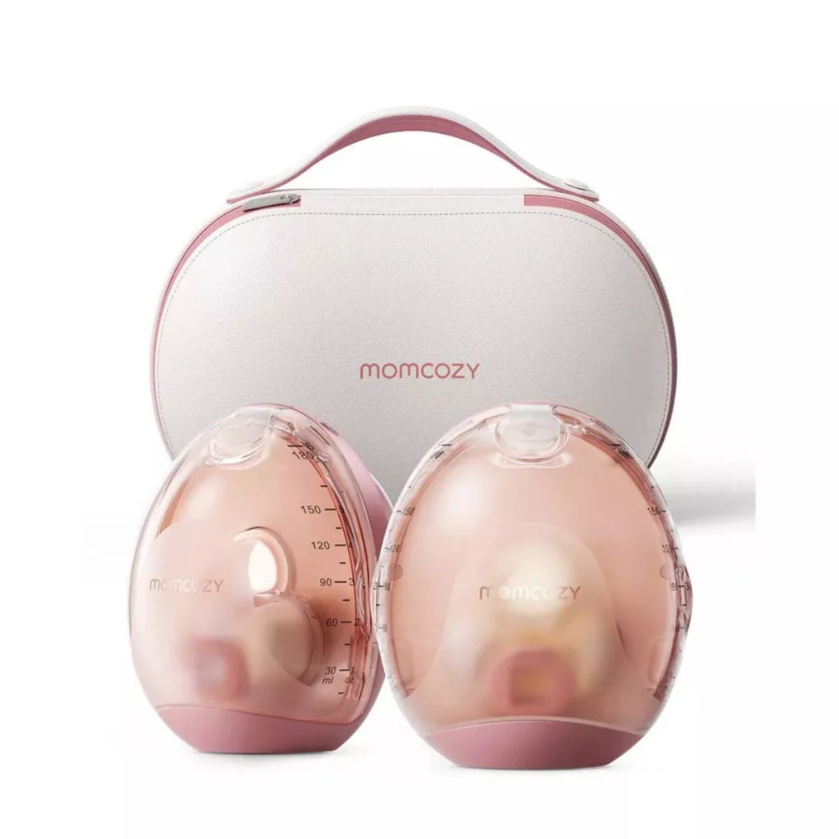 Bomba Extratora Dupla de Leite Elétrica Momcozy Air 1 Ultra-slim on Luna Baby Store Miami