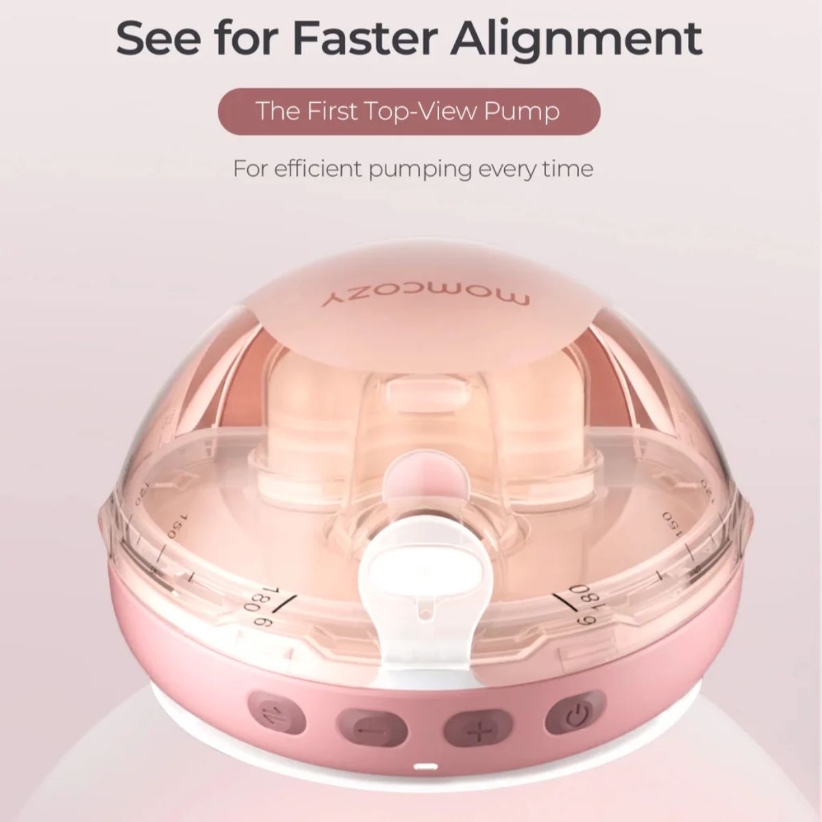 Bomba Extratora Dupla de Leite Elétrica Momcozy Air 1 Ultra-slim