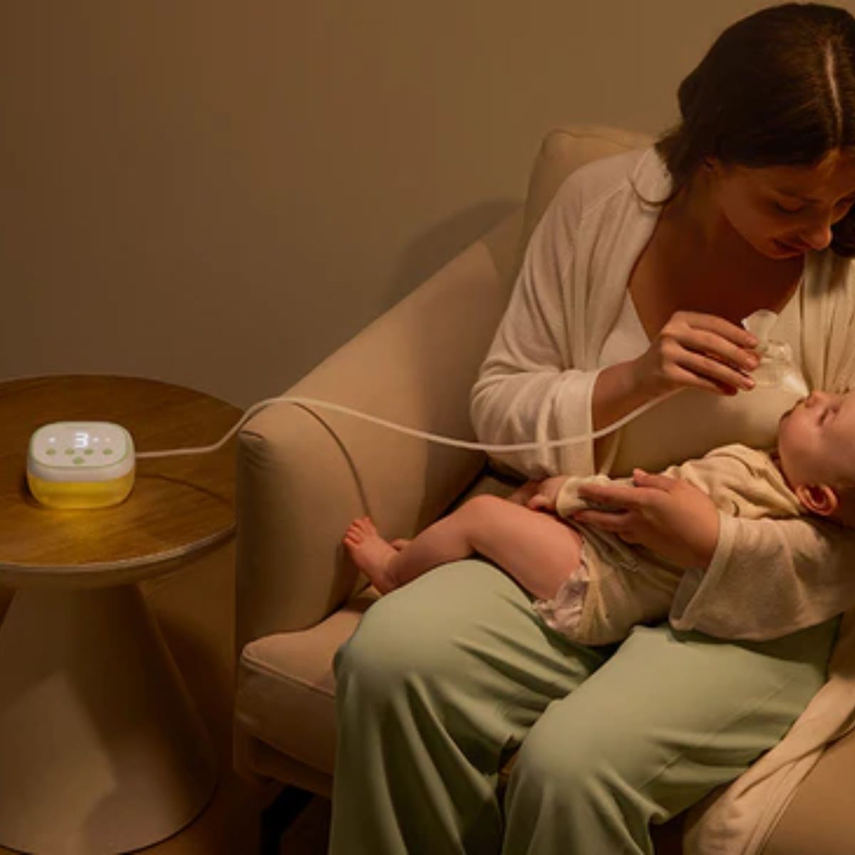 Aspirador Nasal Elétrico Momcozy BreezyClear Pró 2 em 1