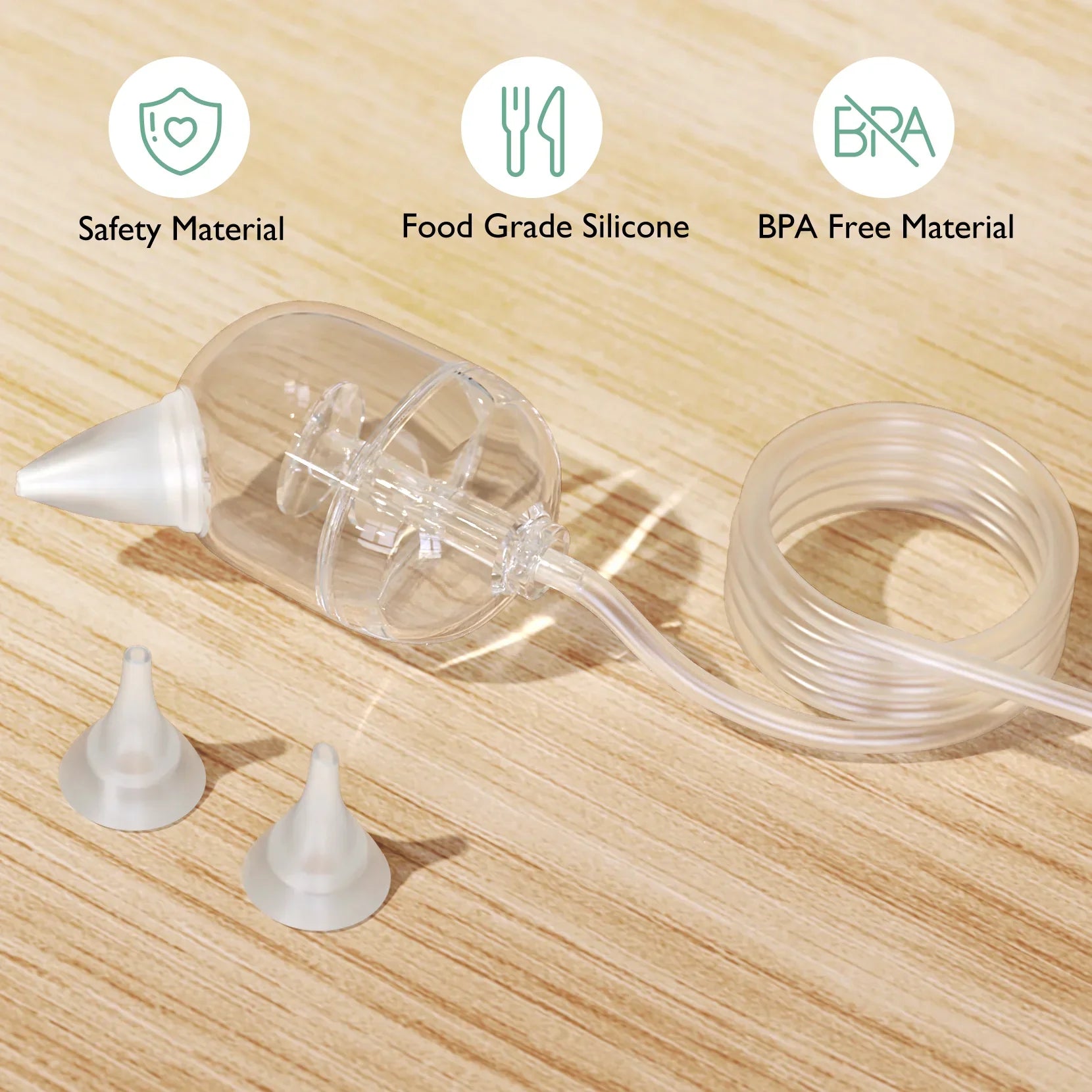 Momcozy Hospital Grade Nasal Aspirator - Luna Baby Store Miami