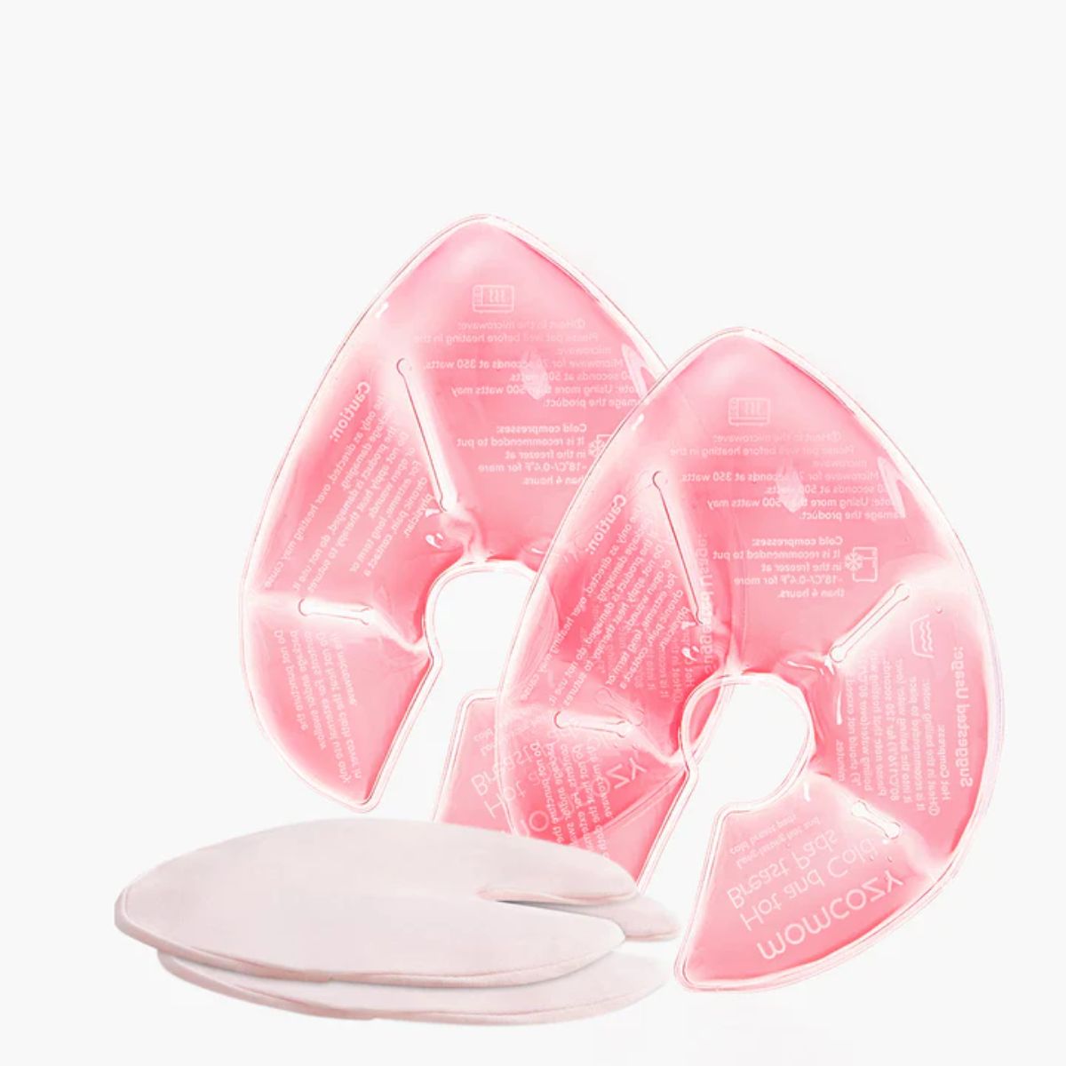 Compressas Térmicas Para Seios 2 em 1 Momcozy - 2 Unidades Pink on Luna Baby Store Miami
