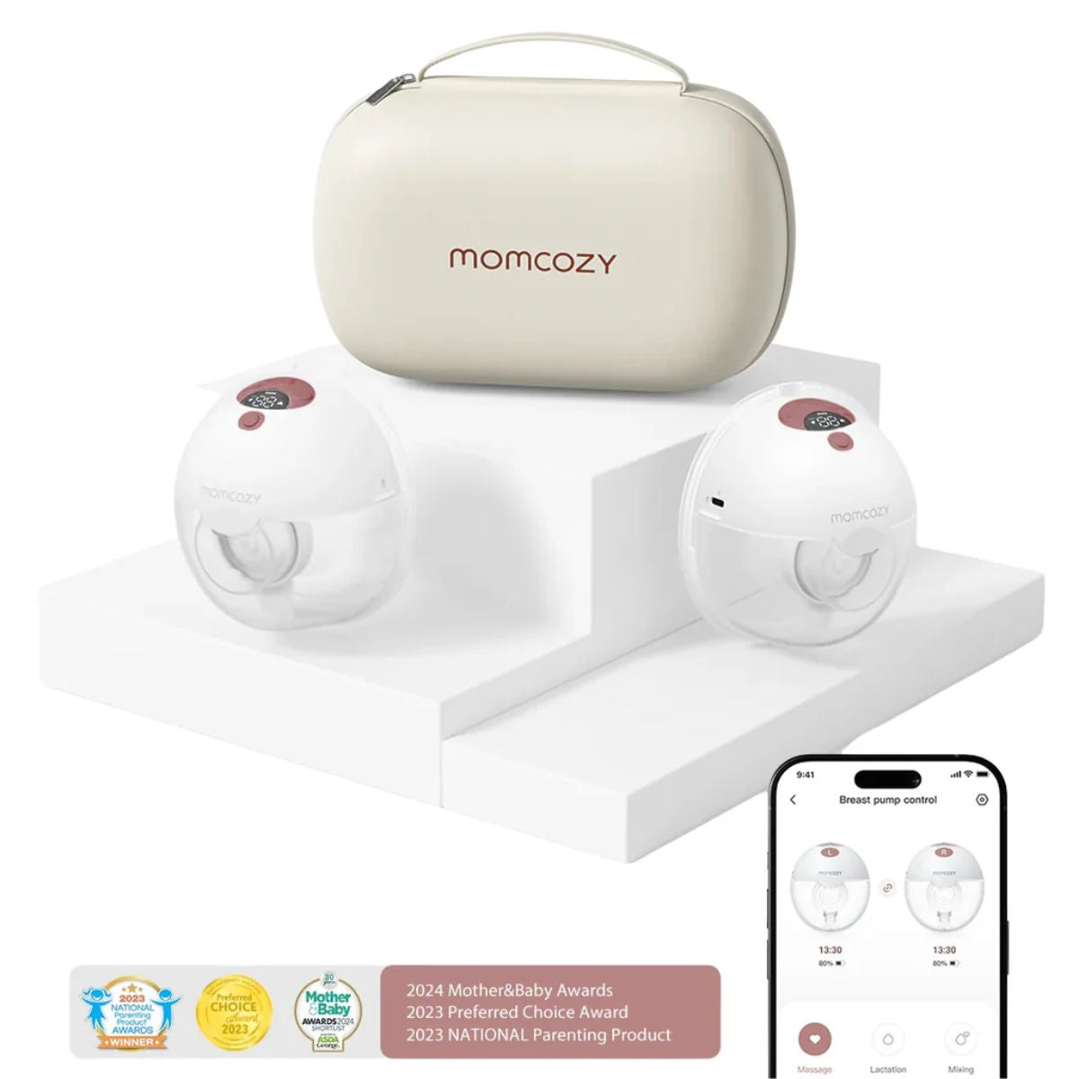Bomba Extratora de Leite Elétrica Momcozy M5 Smart Cozy Red

 on Luna Baby Store Miami