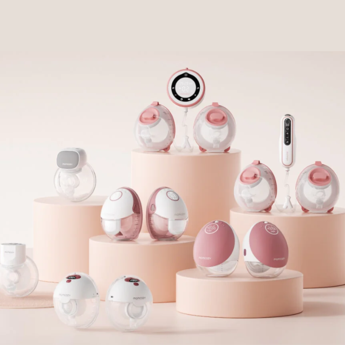 Momcozy M6 Mobile Style Hands-Free Breast Pump on Luna Baby Store Miami