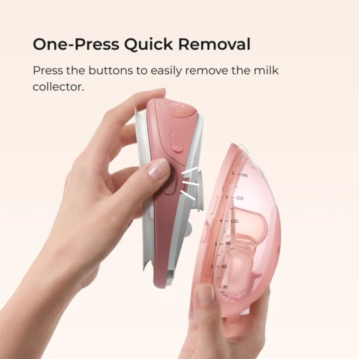 Momcozy Wellness 1 Warm-Massage Wearable Breast Pump
