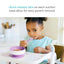 Munchkin Stay Put Suction Bowls & Lids, 3 Pack Pink/Purple on Luna Baby Store Miami