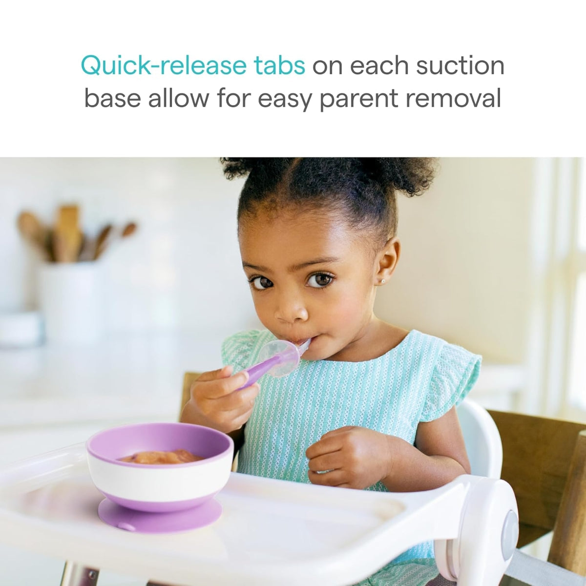 Munchkin Stay Put Suction Bowls & Lids, 3 Pack Pink/Purple