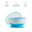 Munchkin Stay Put Suction Bowls & Lids, 3 Pack Blue/Green on Luna Baby Store Miami