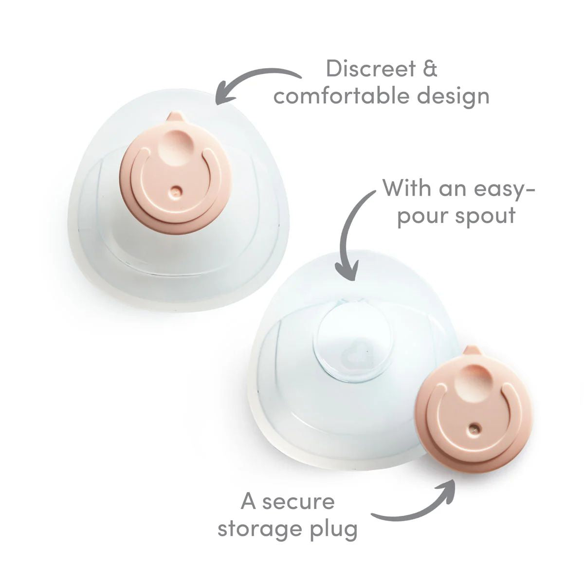 Coletor de Leite Materno de Silicone Munchkin - 2 Unidades on Luna Baby Store Miami